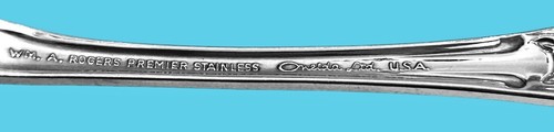 Oneida PRESIDENT Stainless Silverware Premier WM A Rogers Flatware Dinner Fork - 第 5/5 張圖片