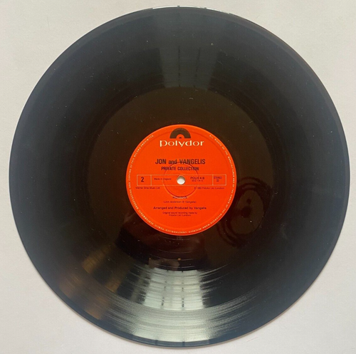 Jon & Vangelis Private Collection Vinyl Record Horizon Italian Song Deborah - Bild 8 von 10