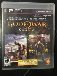 PS3-God-of-War-Collection-Video-Game-w-Manual-amp-Case-Adult-Owned-Excellent
