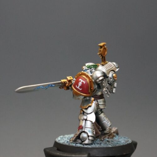 Primaris Company Champion Grey Knights Warhammer 40K esercito giochi dipinti officina - Foto 5 di 5