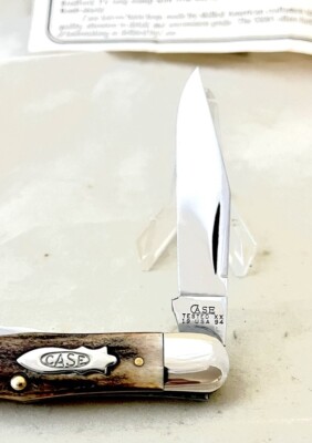 Case XX Classic 53083 Stag Whittler Knife With Box And COA Case XX Classic 53083 Stag Whittler Knife With Box And COA
