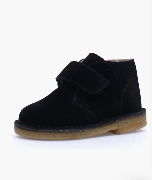 Botas del desierto de gamuza NATURINO CHOCO en negro nuevas con etiquetas Foto 2 de 4