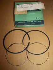 YAMAHA DT2 DT3 DT250 NOS OEM PISTON 3RD OVERSIZE O/S RINGSET  311-11610-30-00