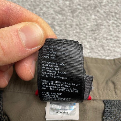 The North Face Convertible Pants To Shorts Mens 40 Green Straight Zip Pockets - Picture 12 of 19