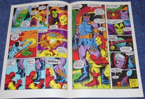 THANOS THE FIRST~IRON MAN #55~TRUE BELIEVERS~SIGNED~THOMAS~STARLIN~SINNOTT~COA - Picture 3 of 9