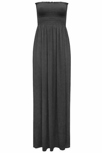 Mrs Hinch's summer Maxi Dress Sophie Hinch Strapless Sheering Shirred Maxi Dress - Picture 14 of 23