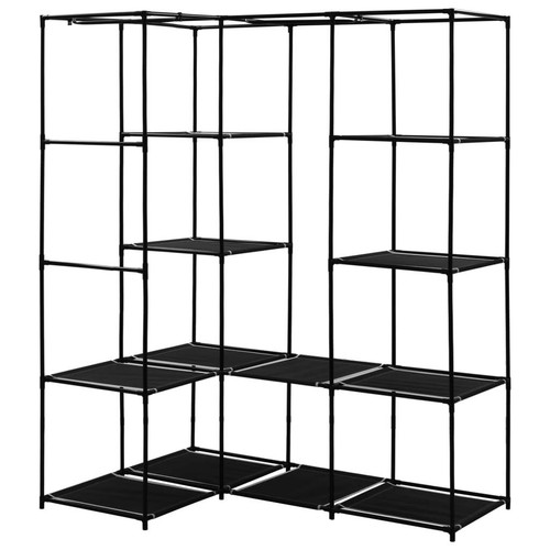Kleiderschrank Faltschrank Stoffschrank Campingschrank Garderobe Schrank Regal - Bild 69 von 156