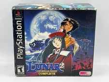 Lunar 2: Eternal Blue Complete PS1 Playstation 1 CIB W/ Pendant & Map