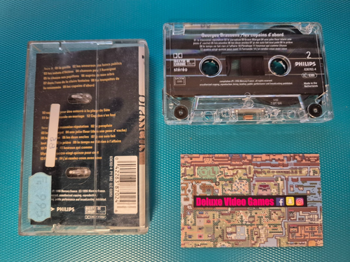 CASSETTE K7 AUDIO TAPE: Georges Brassens - les copains first - Picture 2 of 2