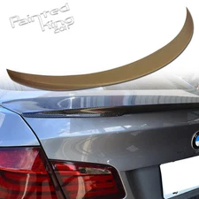 Stock in LA ABS Unpaint Fit For BMW 4DR F10 P Type Trunk Spoiler Rear Wing