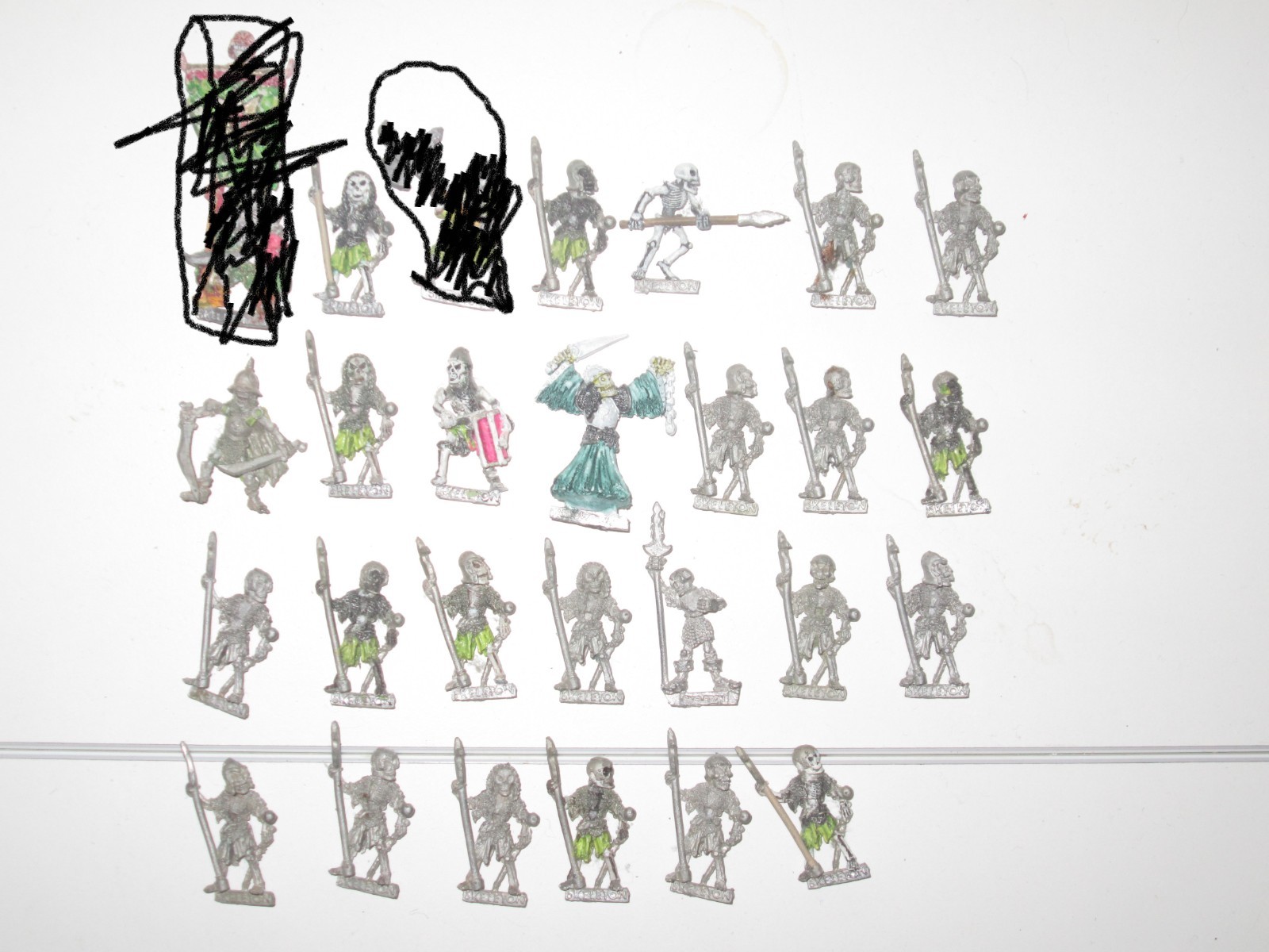 Warhammer fantasy No muertos legión de pesadilla x27 esqueleto guerreros 2018 Warhammer Warhammer Warhammer fantasy No muertos legión de pesadilla x27 esqueleto guerreros 2018 99b639