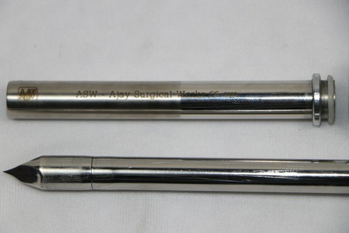 Laparoscopic Steel Trocar With Cannula Pyramidal 12mmx97mm Surgical Instruments - Picture 9 of 11