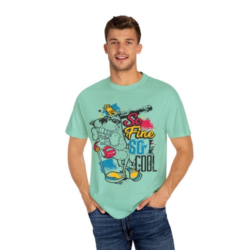 So Fine So Cool Unisex Garment-Dyed T-shirt - Picture 21 of 37
