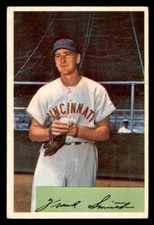 1954 Bowman Baseball #188 Frank Smith GD *e1