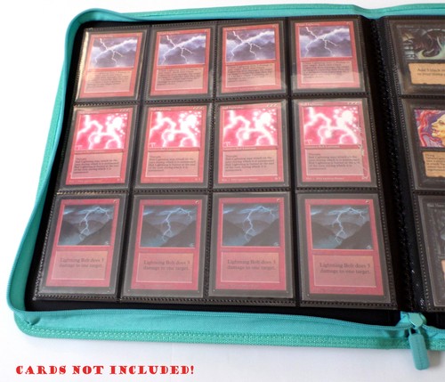 Docsmagic.de Pro-Player Juego de 12 bolsillos con cremallera álbum como nuevo - carpeta de 480 tarjetas - Magic The Gathering - Imagen 2 de 9