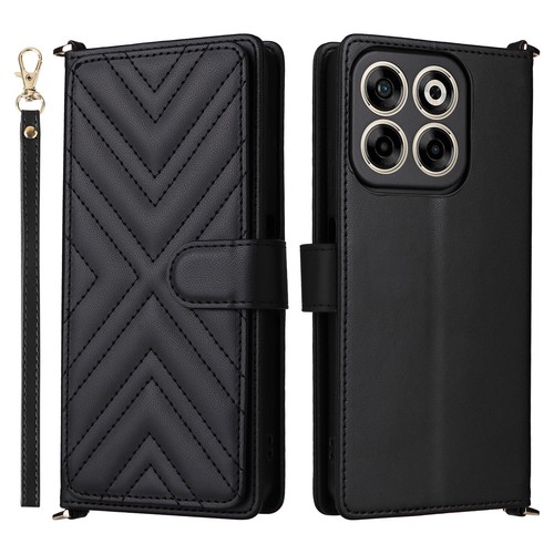 For ZTE Blade V70 4G, Luxury Multi-function Flip Leather Wallet Stand Case Cover - Picture 13 of 21