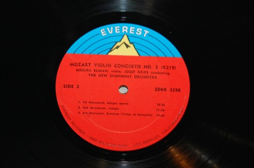 Mozart Violin Concertos No 4(k218) & No 5(K219) The New Symphony Orchestra - Picture 5 of 7