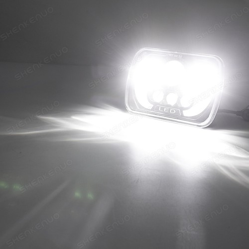 Pair 7x6"inch LED Headlights Hi/Lo Beam Fit GMC Savana 1500 2500 3500 Safari Van - Picture 11 of 16