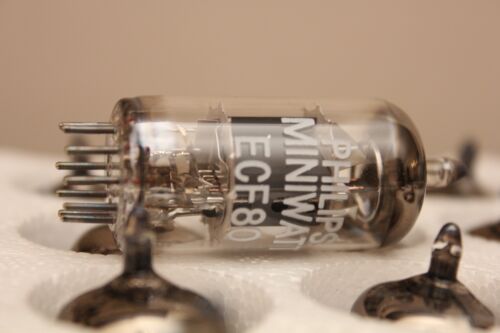 PHILIPS MINIWATT ECF80 (6BL8 CV5215) - triode/pentode - PAIRE ASSORTIE - NEUF - Photo 8 sur 9
