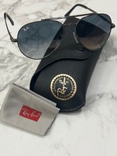 Ray-Ban RB3625 GREY unisex Aviator 58mm Sunglasses- Free Shipping