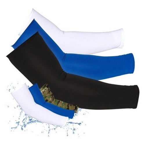 3 Pairs Cooling Sport Compression Arm Sleeves Sun Block UV Protection Covers - Picture 59 of 79