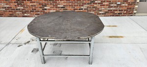 1" Top Solid Steel Setup Layout Welding Fabrication Table 52 x 51" x 27" Tall