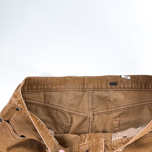 2 Pair Gap 1969 Straight Leg Brown Khaki Corduroy Pants Men's sz 36x30 Lot - Picture 14 of 20