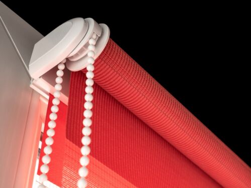 Doppelrollo Klemmfix Ohne Bohren Duo Rollo ZebraRollo Fensterrollo Rote Rose - Bild 3 von 20