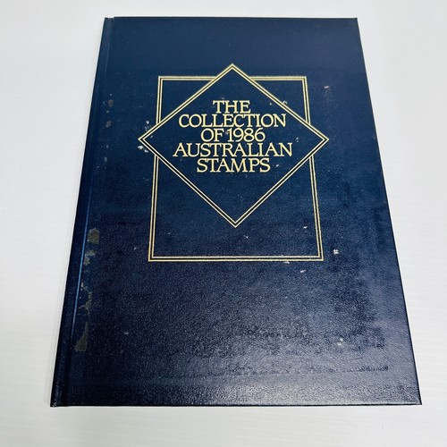 The Collection Of Australian Stamps 1982 1983 1986 Hardcover Book 2 Blank 1 Full - Picture 15 of 24