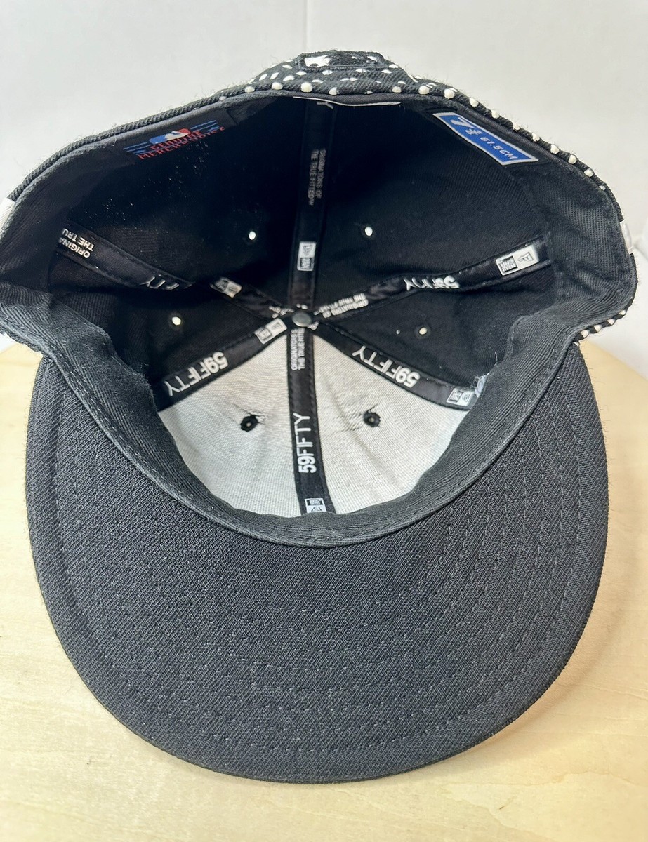NY Yankees Baseball Cap New Era 59Fifty Fitted Sz 7 3/4