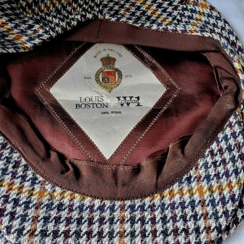 Vintage Christys London Wool Tweed Newsboy Cap - Bild 2 von 5