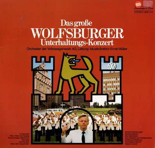Orchester der Volkswagen AG Das große Wolfsburger Unterhaltungs-Konzert - Imagen 1 de 2