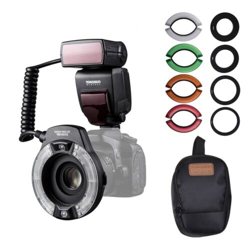 Yongnuo YN14EX II TTL LED Macro Ring Light Double Lamp Macro Flash for Canon - Picture 4 of 12