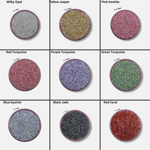 70+ Crushed Gemstone Coarse 3-5 MM Stone Coarse Crushed Stone Healing Powder - Picture 5 of 24