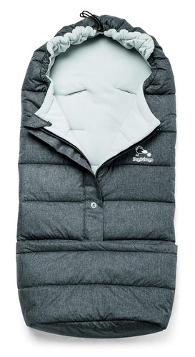 Weather-Resistant Cotton Foot Muff for Standard Strollers - Adjustable Lengths - Picture 3 of 8