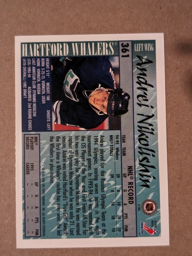 1995 Topps Hockey in Excellent Condition - Pick Your Cards - Picture 351 of 387