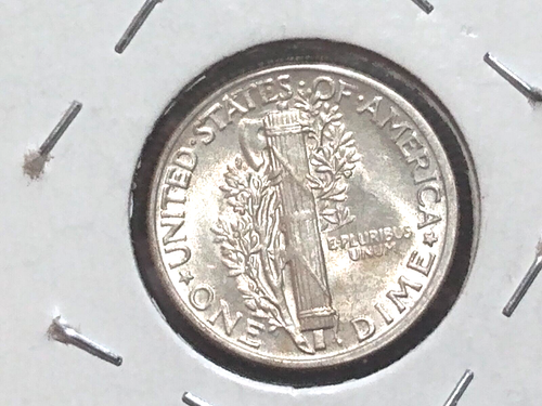 1945 P Mercury Dime último año de emisión alta calidad - Imagen 4 de 6