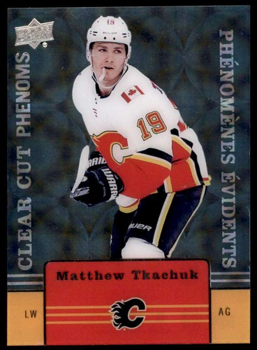 2019-20 Upper DeckTim Hortons Clear Cut Phenoms Matthew Tkachuk #CC-14 - Imagen 1 de 2