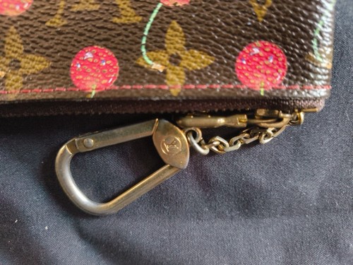 Used, LOUIS VUITTON LV Takashi Murakami PINK CHERRY Coin portmonnaie wallet - Picture 8 of 21