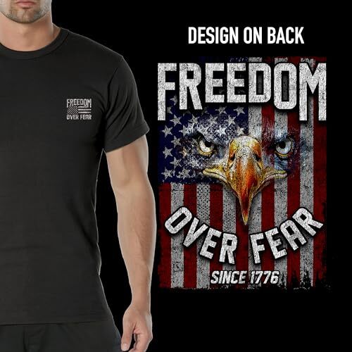 Rothco Freedom Over Fear T-Shirt 18170 - 3XL - Picture 2 of 6