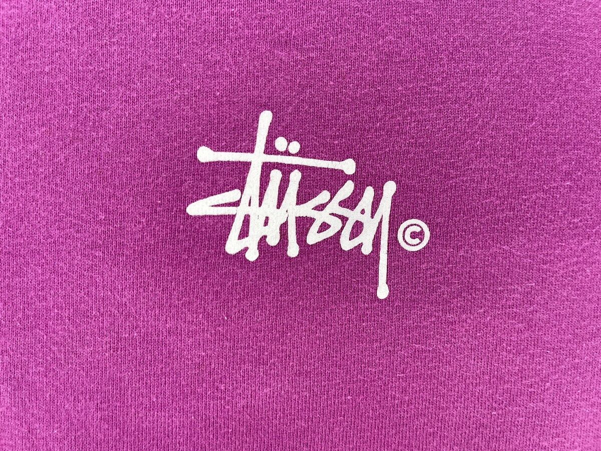 Stussy Basic Pink Crewneck Pullover Big Logo Sweatshirt Stussy Basic Pink Crewneck Pullover Big Logo Sweatshirt