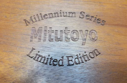 Mitutoyo 505-637-60 dial Caliper 6" Millennium Series Limited Edition  Rare sn33