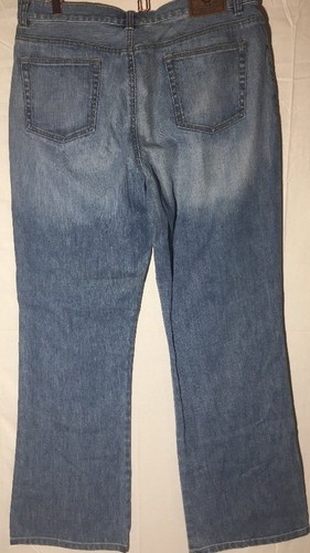 Lauren Jeans Co. Ralph Lauren Boot Cut Light Denim Jeans Größe 14, 31" Schrittlänge - Bild 3 von 6