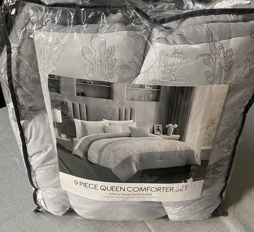 Kunal 9-Pc. Queen Comforter Set 90 * 90 | Queen. - Picture 9 of 11