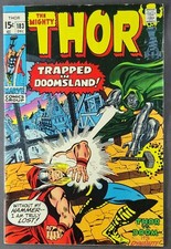 The Mighty Thor #183 (Marvel Comics December 1970) FN 6.0 Doctor DOOM!!
