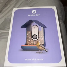 Bird Buddy Smart Bird Feeder With Solar Roof & Camera Solar Powered BRAND NEW