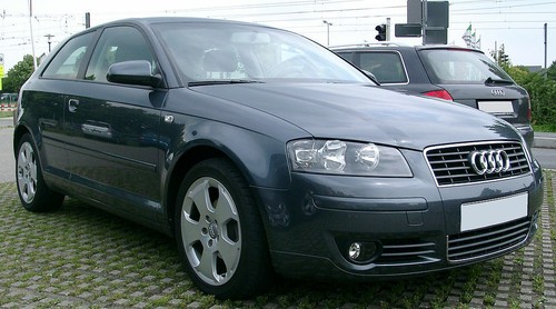 Cuffia leva cambio automatico AUDI A3 8P 8PA dal 2003 al 2012 in vera pelle NERA - Foto 3 di 3