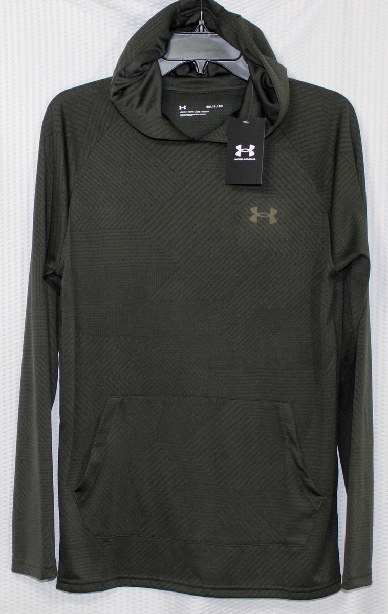 UNDER ARMOUR MENS UA VELOCITY JACQUARD HOODIE LONG SLEEVE SIZE S 1365206 310