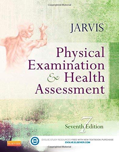 Physical Examination And Health Assessment - by Jarvis - Picture 1 of 1