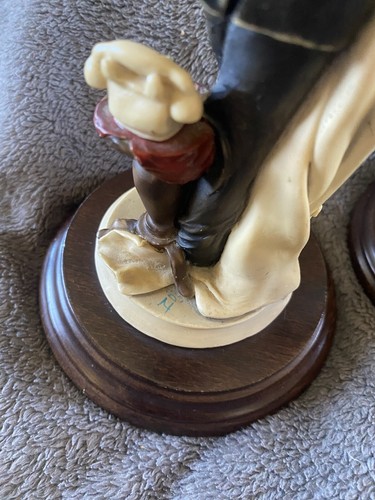 3 ADL Vittorio Tessaro Italian Ornaments  of Smart Gentleman Waiter & Smart Lady - Bild 8 von 24